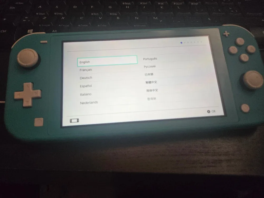 Nintendo Switch Lite Turquoise with Case & Charger image indicator(7)