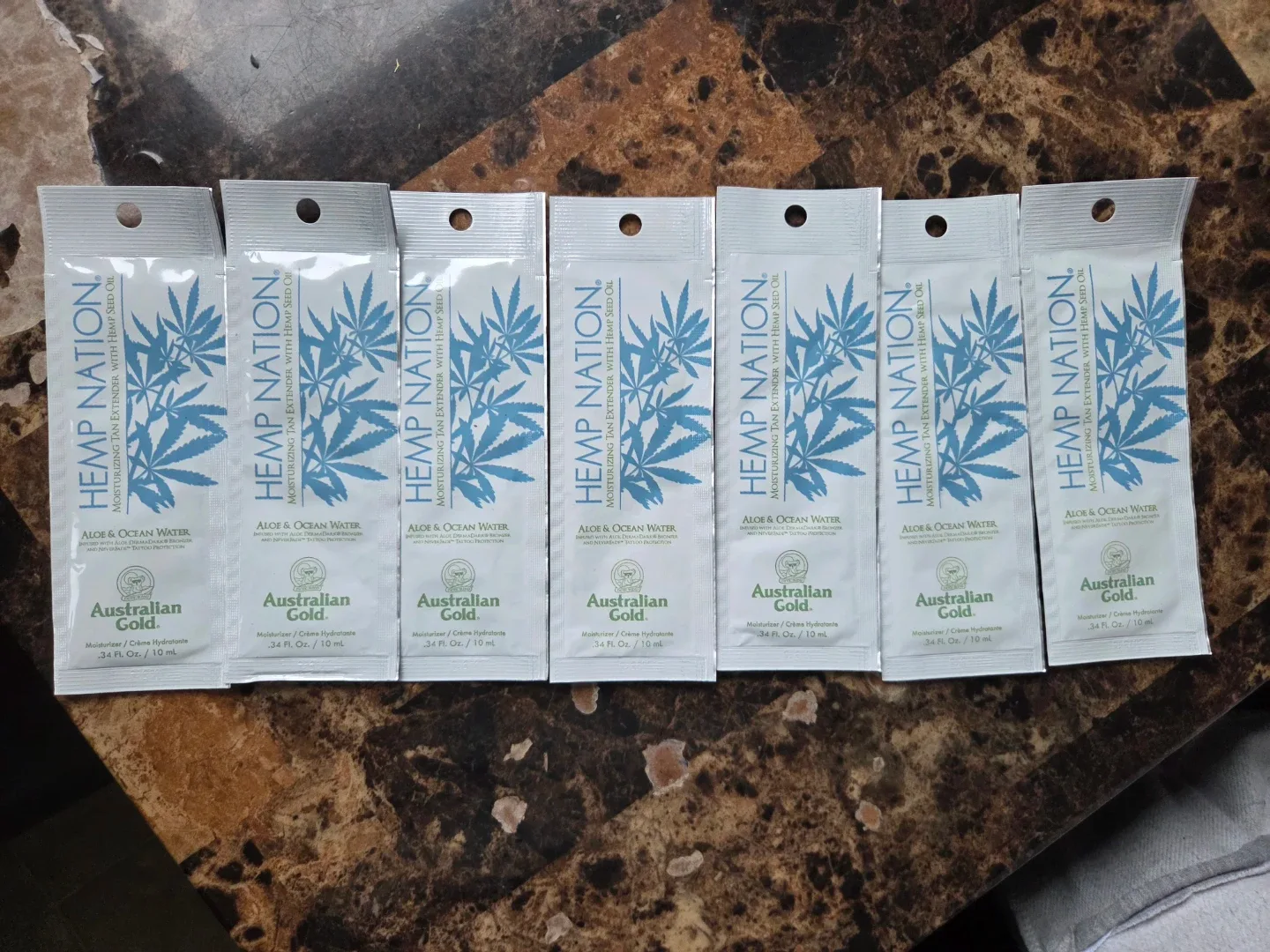 Brand New Australian Gold HempNation Moisturizing Tan Extender