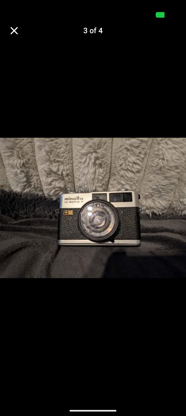 Minolta Hi-Matic F 35mm Film Camera - photo 3