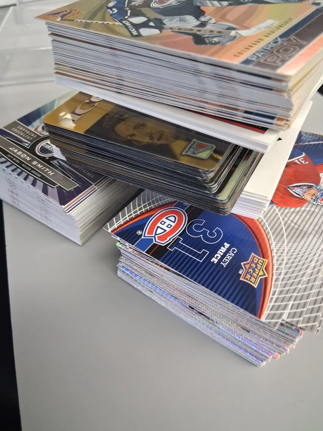 Mixed Lot of Hockey Trading Cards image indicator(8)