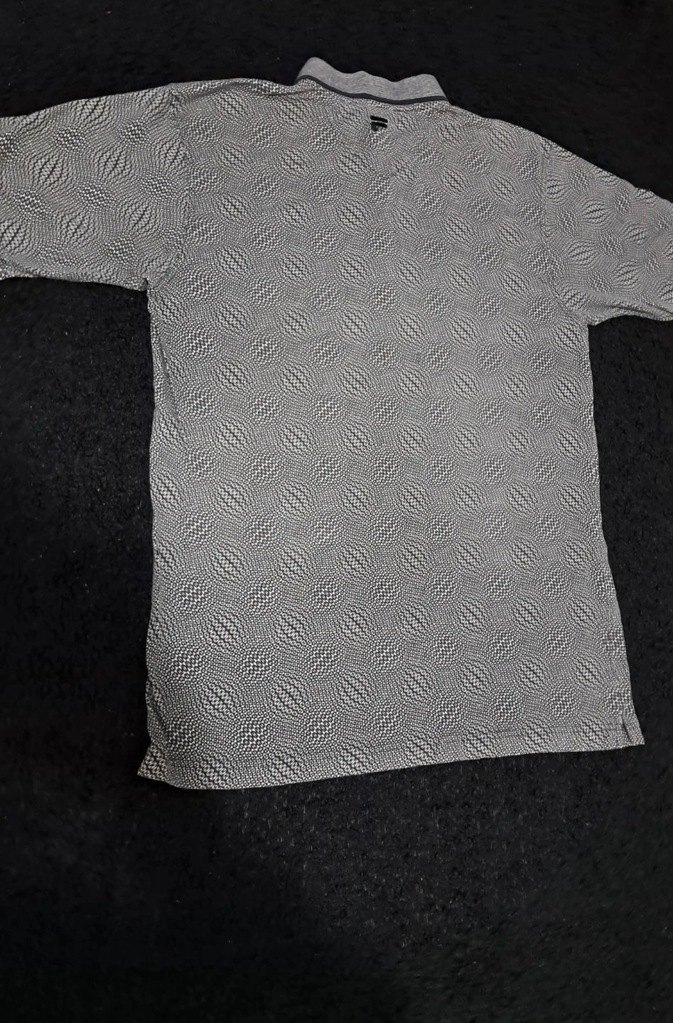 Fila Patterned Polo Shirt - Size L - photo 2