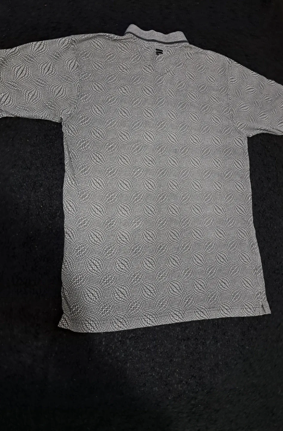 Fila Patterned Polo Shirt - Size L image indicator(2)