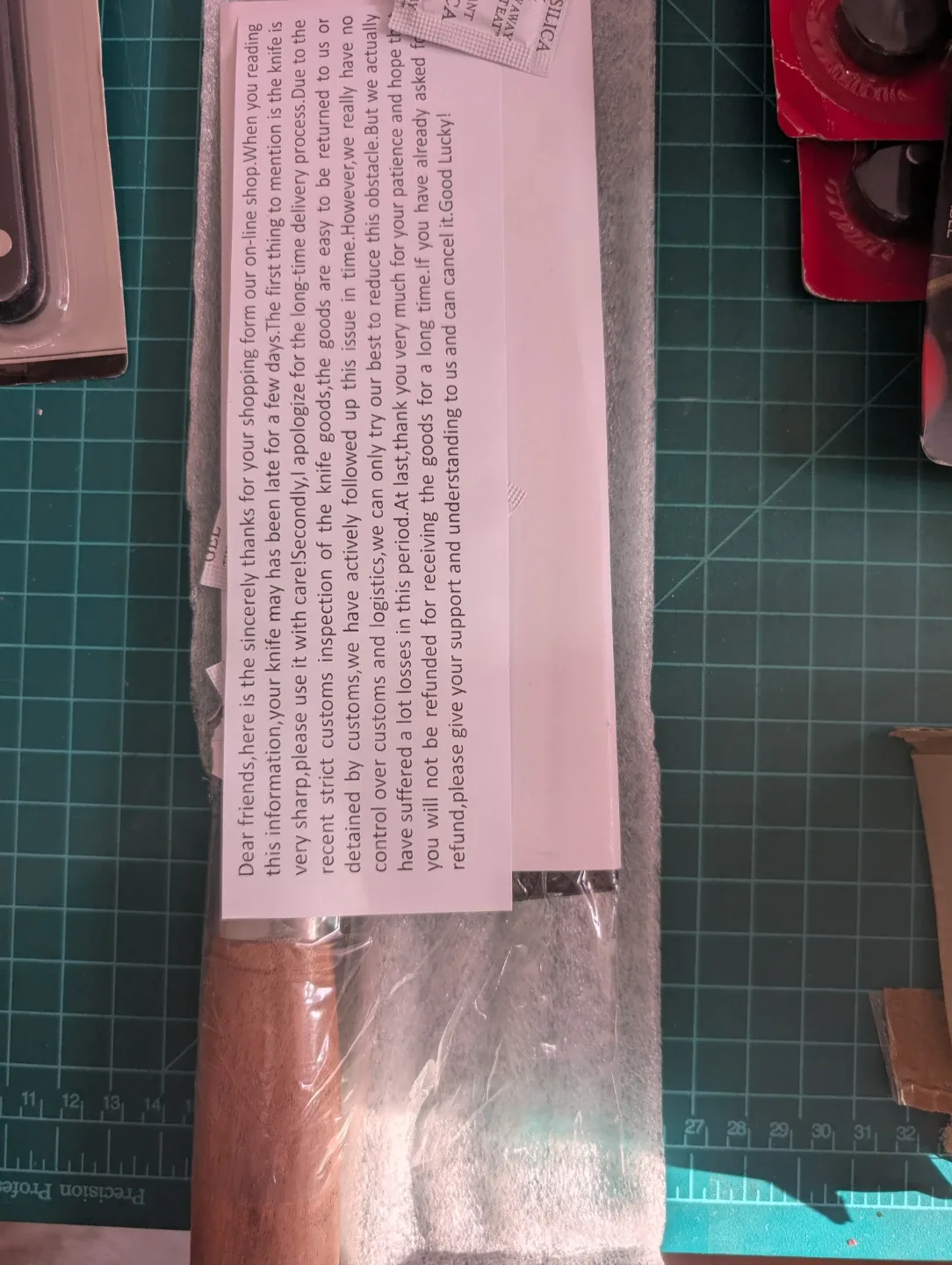 Orblue Premium Meat Cleaver Butcher Knife (2) image indicator(5)