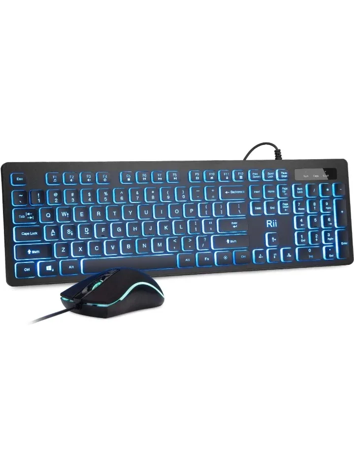 Rii RK105 RGB Keyboard and Mouse Combo - New in Box! image indicator(5)