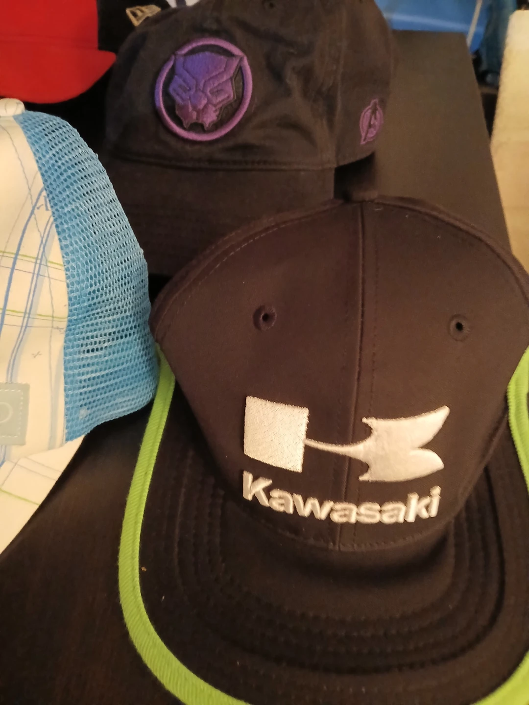 Assorted Baseball Caps - NHL, Harley Davidson, More! - photo 2