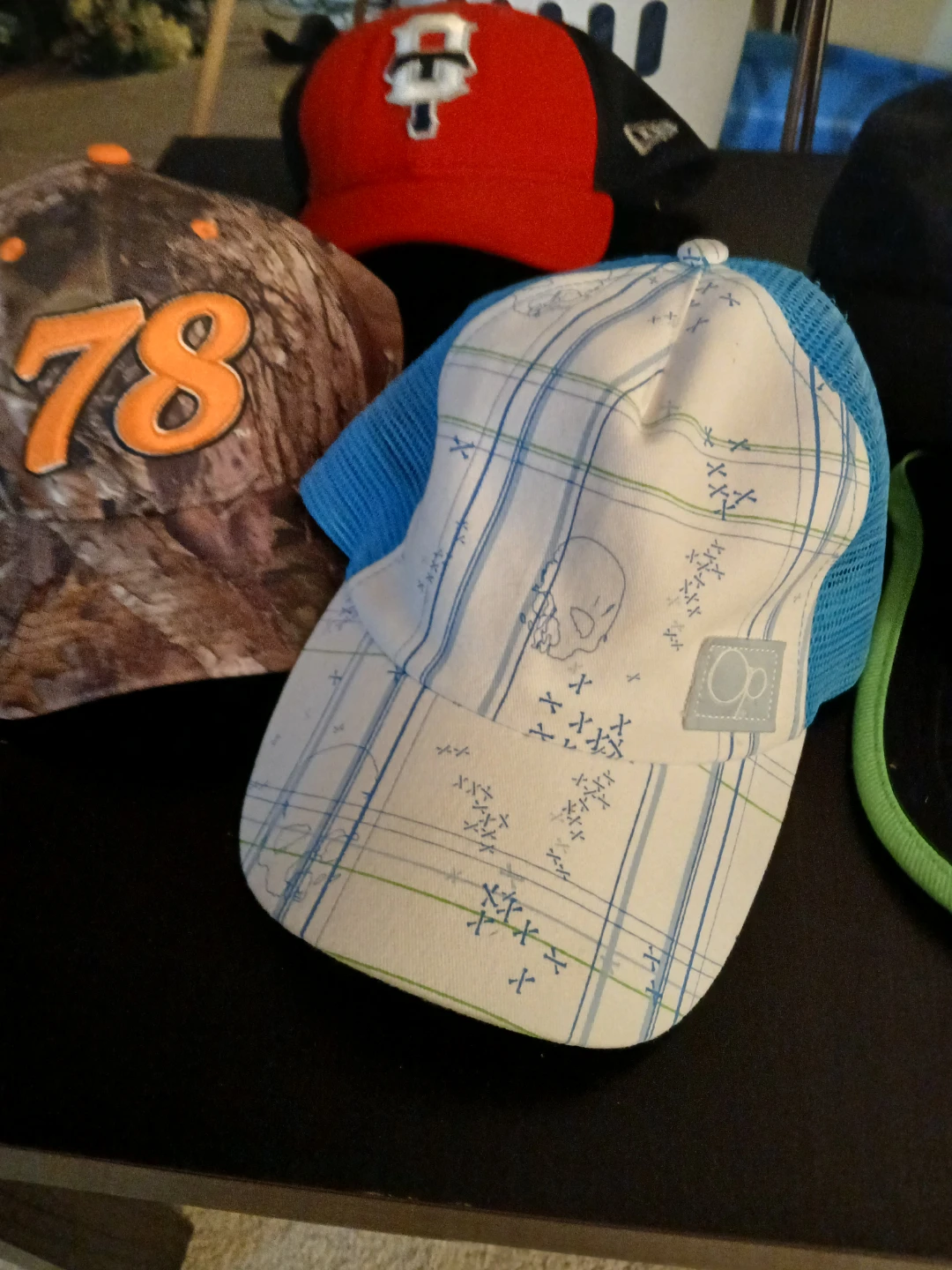 Assorted Baseball Caps - NHL, Harley Davidson, More! - photo 3