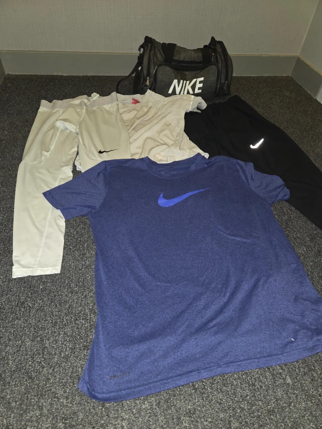 Nike Dri-FIT Athletic Wear Bundle - Sizes S, M & L