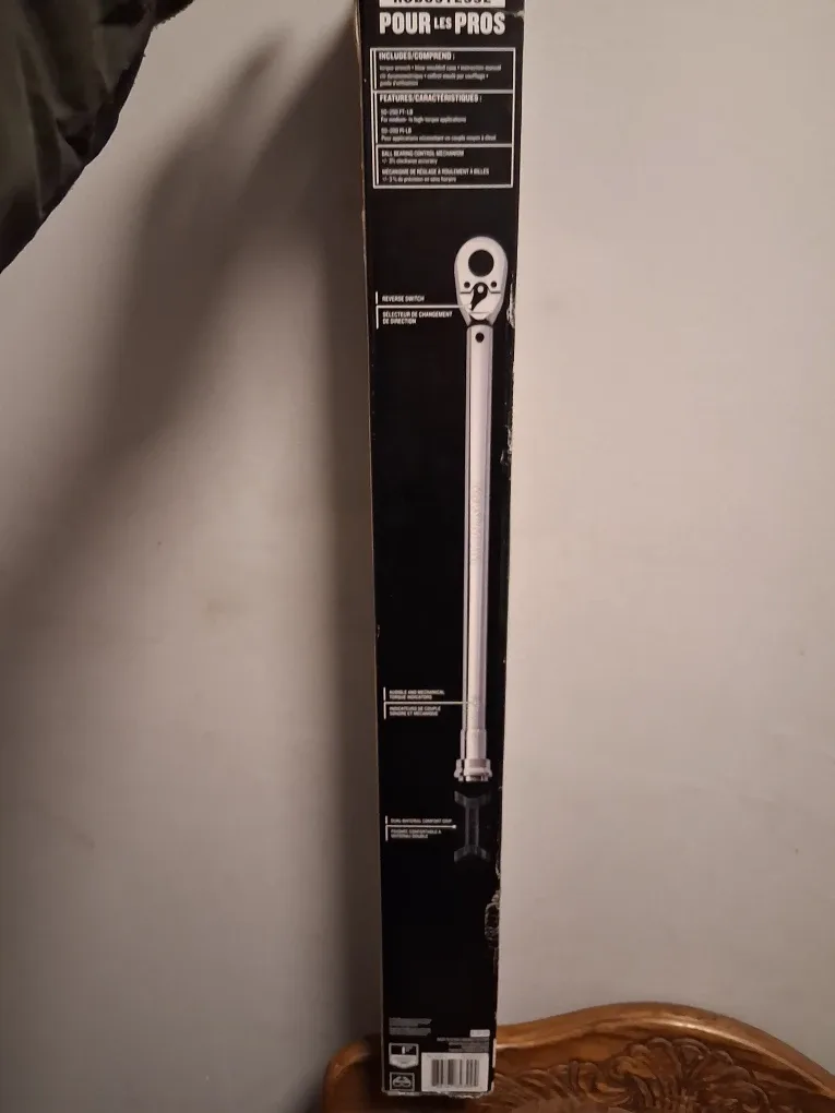 Maximum Torque Wrench 50-250 ft-lb image indicator(3)