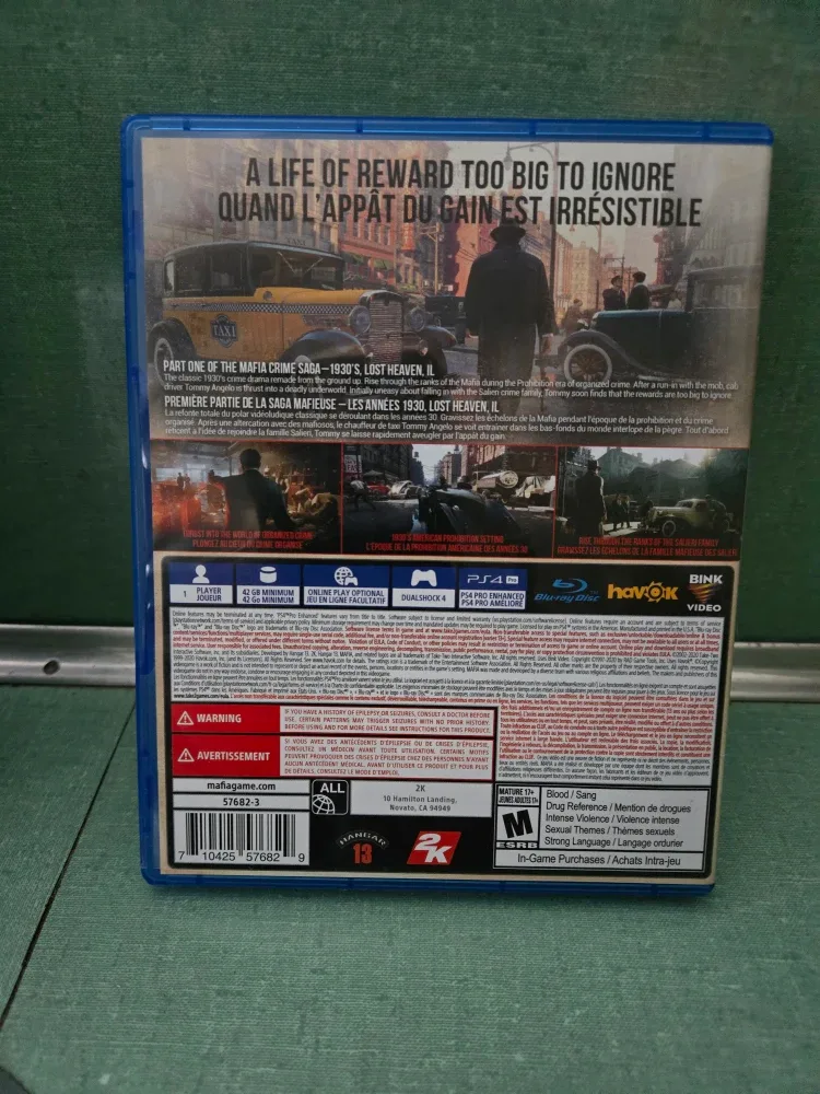 PS4 Mafia Definitive Edition image indicator(2)