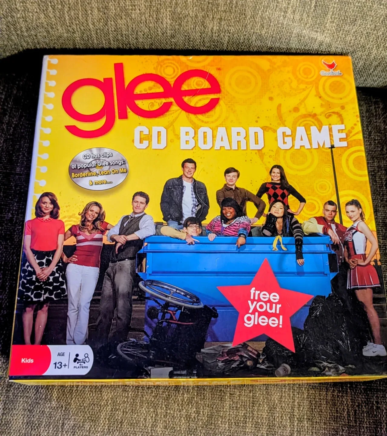 Brand New Glee CD Board Game - Ages 13+