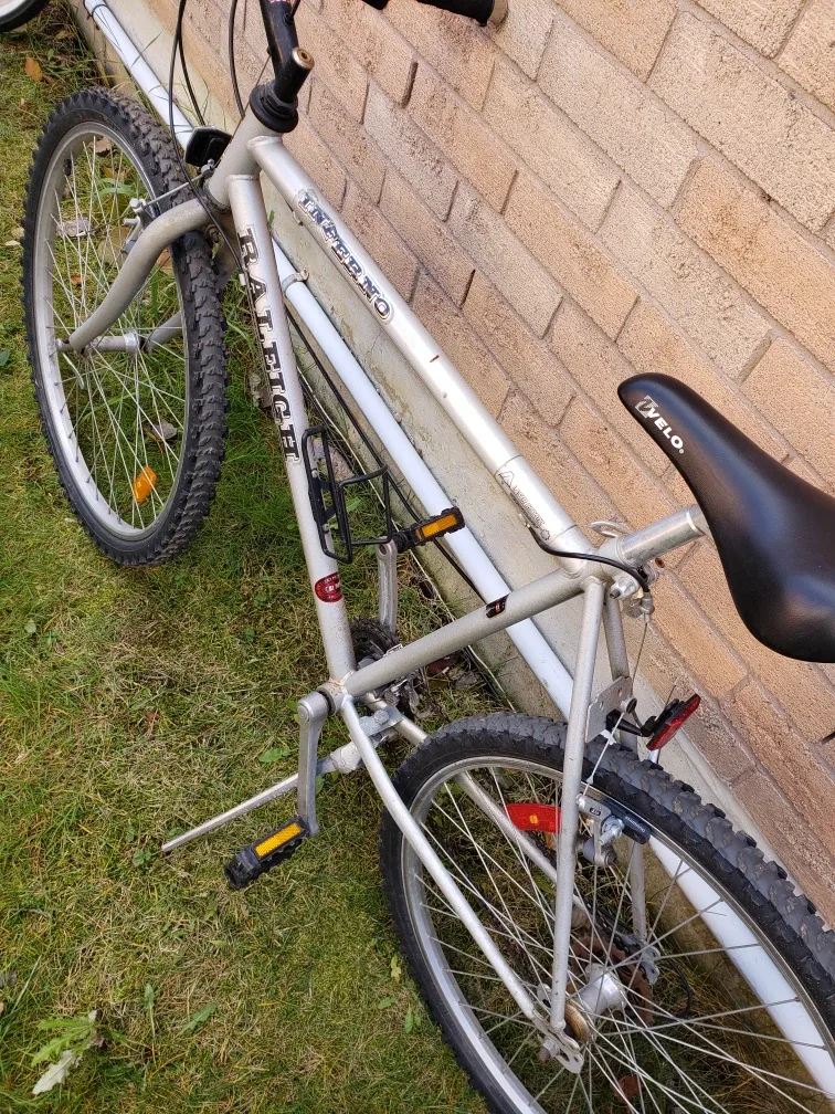 #Cleanout  Raleigh Inferno Bike - Silver image indicator(2)