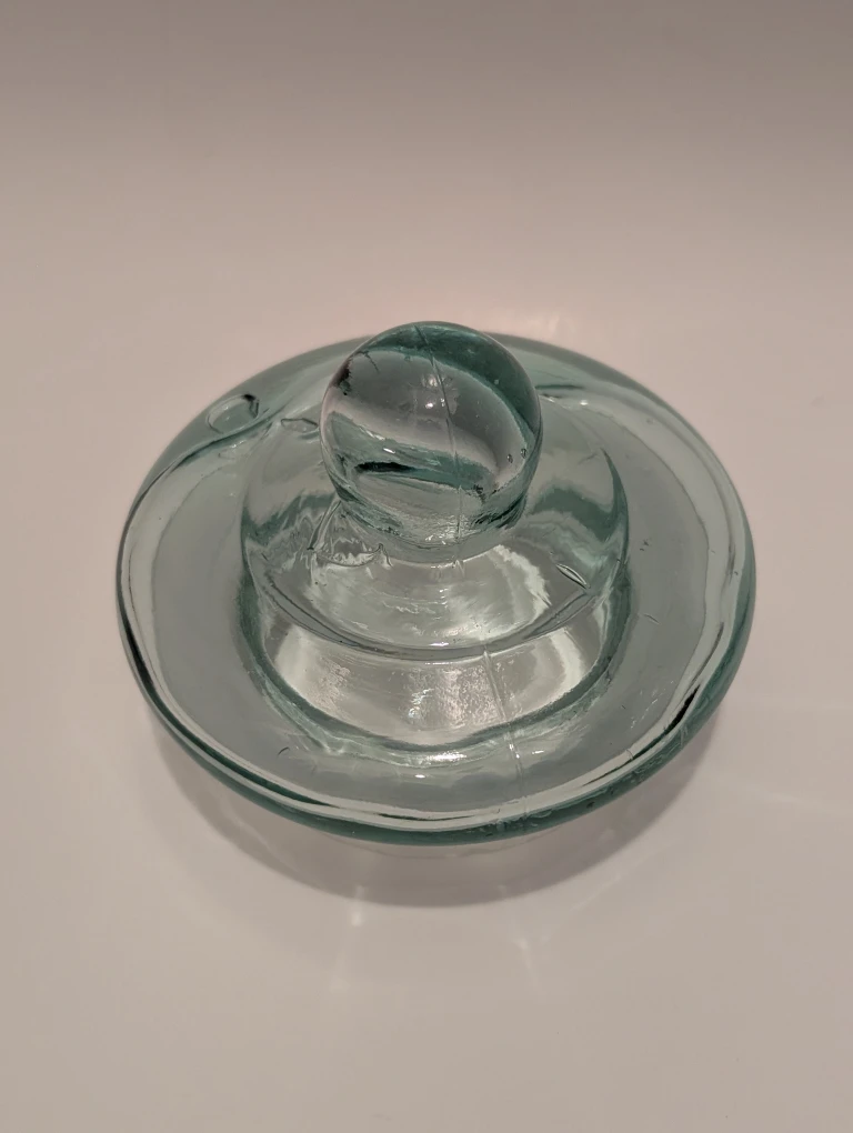 Large Glass Jar with Lid - photo 3