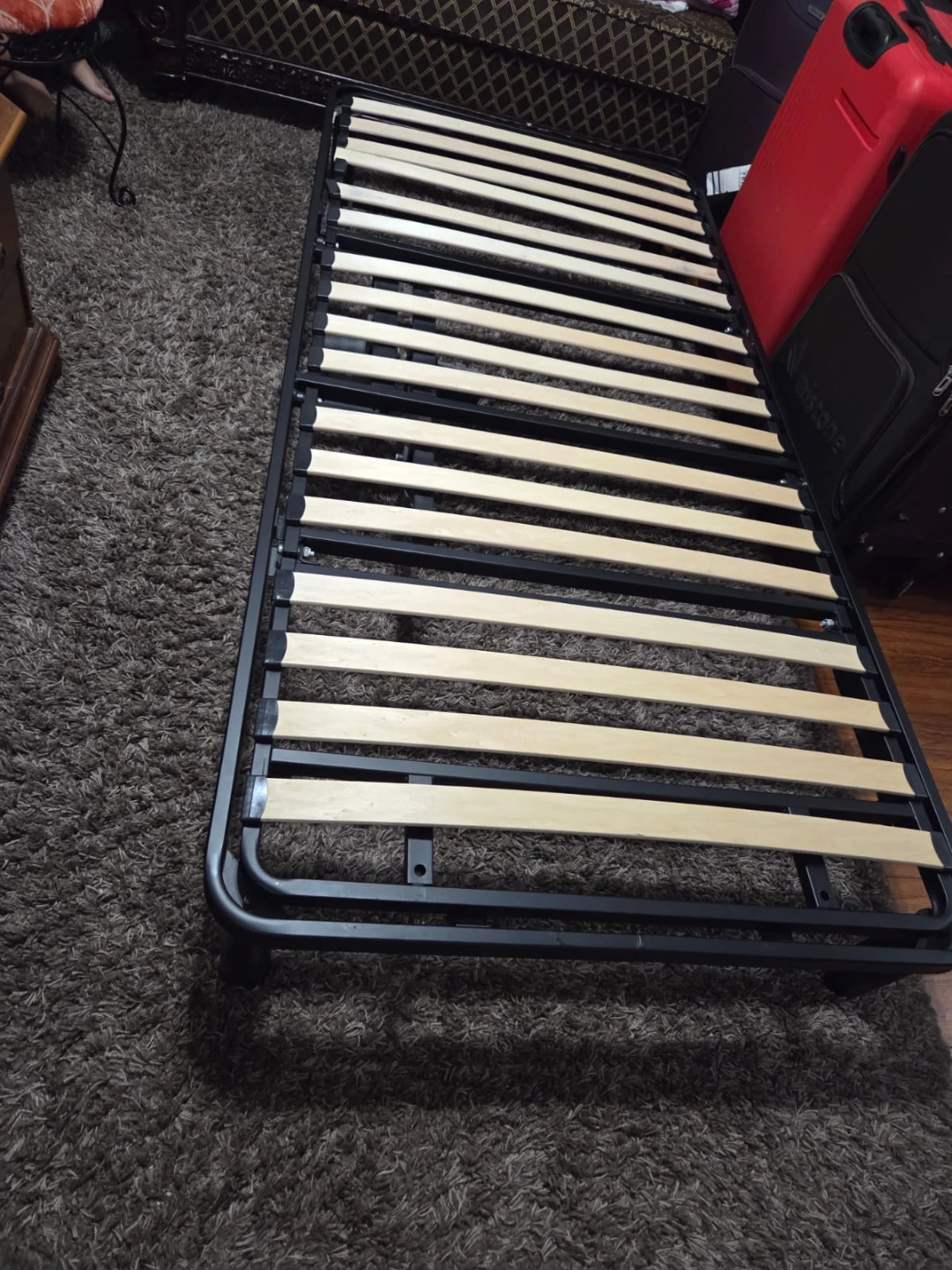 Bed Frame - Black Metal