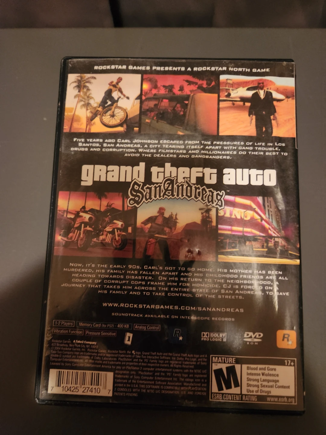 Grand Theft Auto: San Andreas - Playstation 2 - photo 2