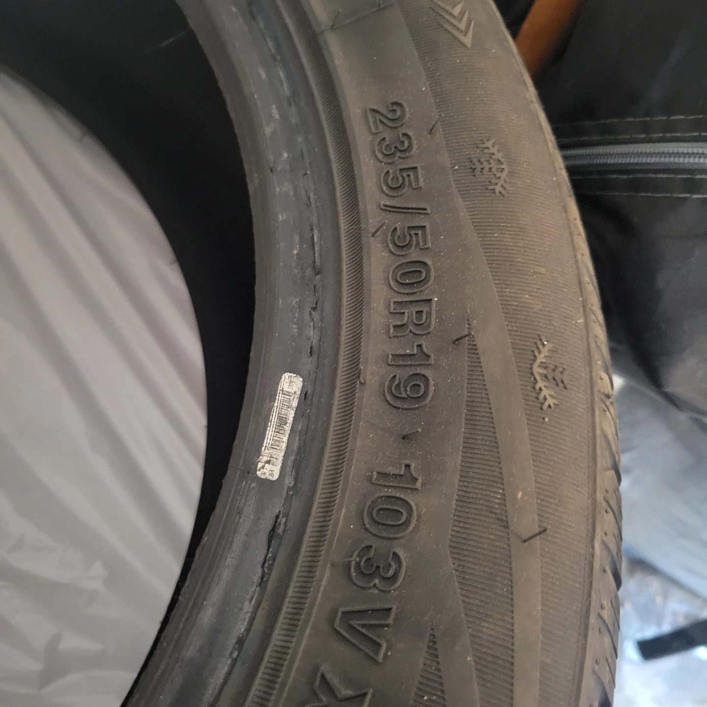235/50R19 Winter Tires - Set of 4