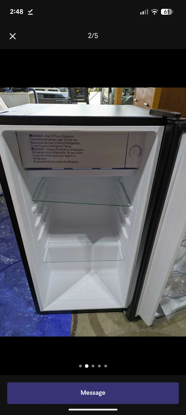 Hamilton Beach Compact Fridge - photo 5