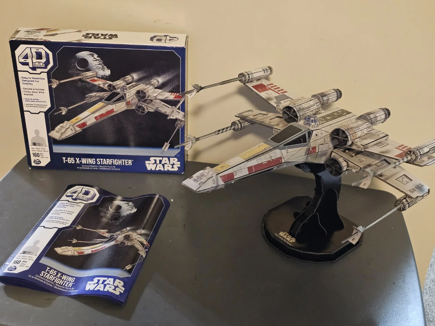 Star Wars T-65 X-Wing Starfighter 4D Build