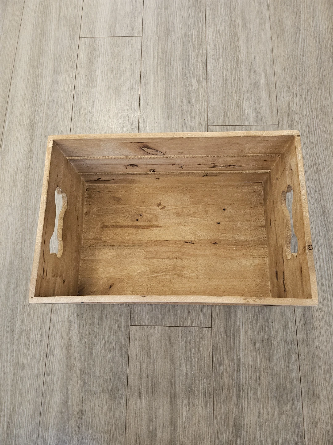 Wooden Storage Crate