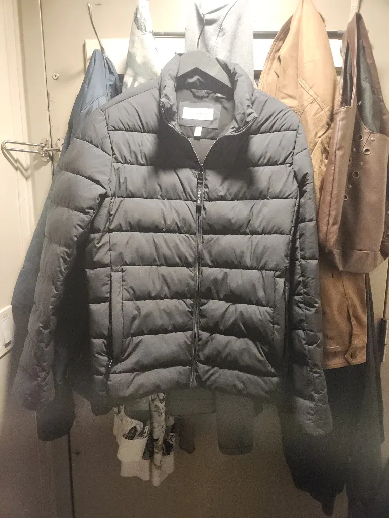 Calvin Klein Black Puffer Jacket S