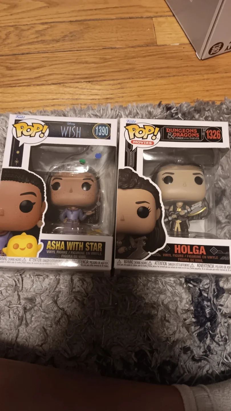 Funko POP! Disney Wish Asha & Dungeons Holga