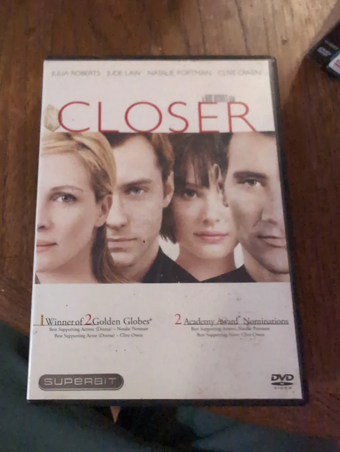 DVD Movies: Closer & Secret Window image indicator(3)