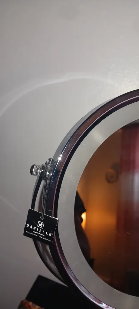 Danielle Chrome LED Makeup Mirror with light $15 image indicator(5)