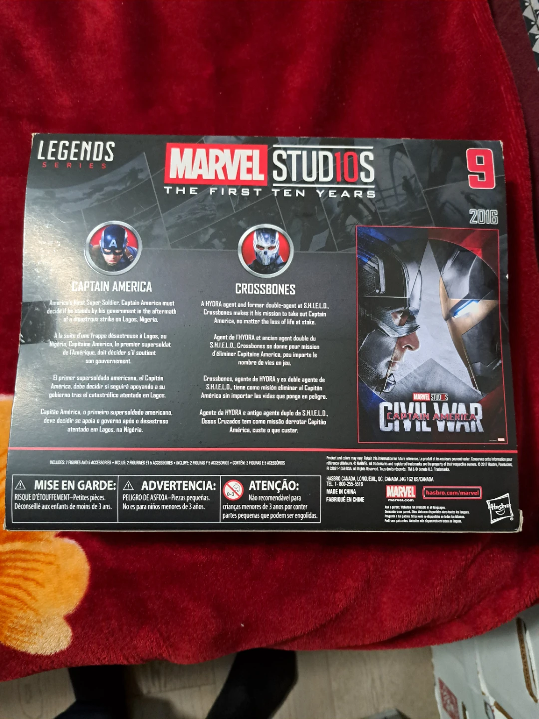 Marvel Legends Captain America & Crossbones Figures - photo 2