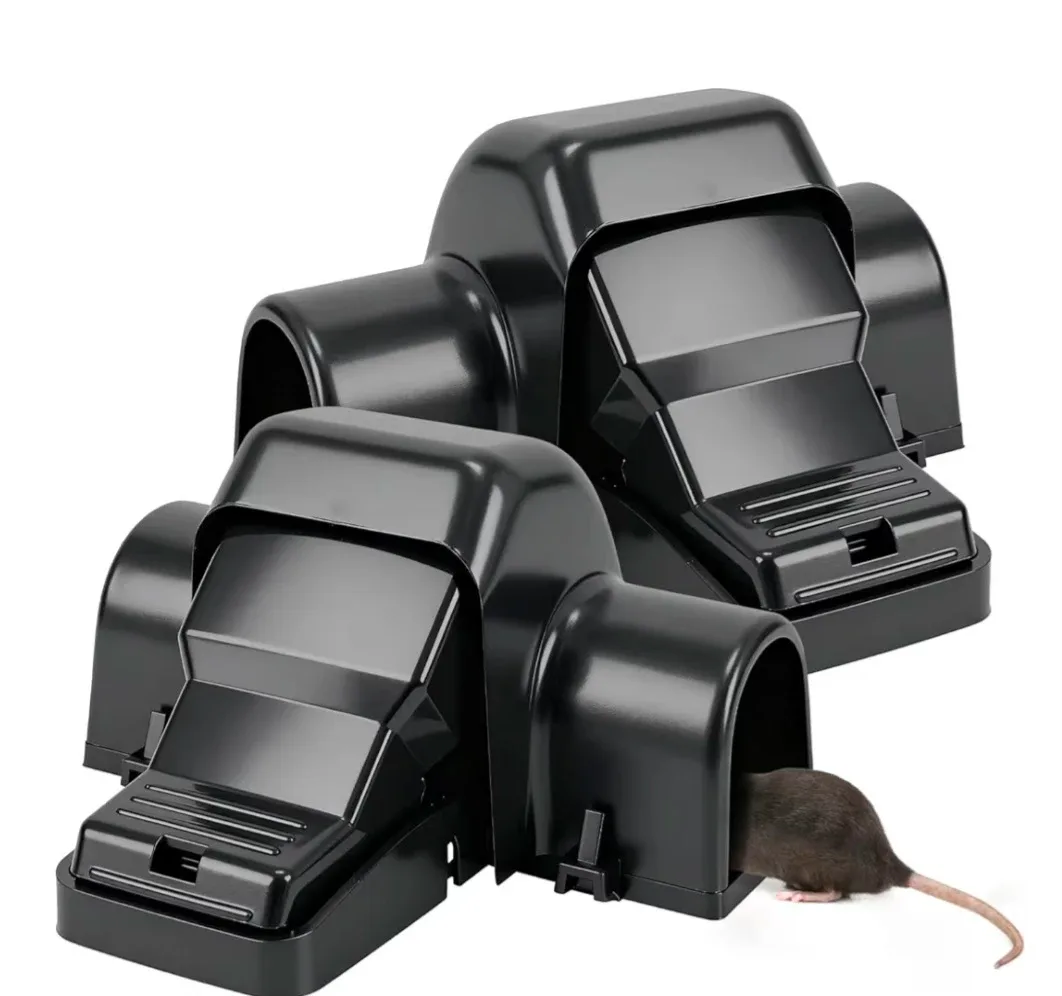 Large dual entry rodent traps . Contained Quick design
