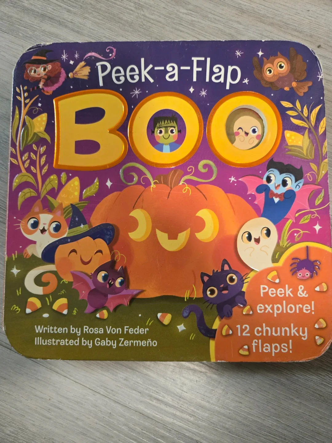 Peek-a-Flap BOO Book