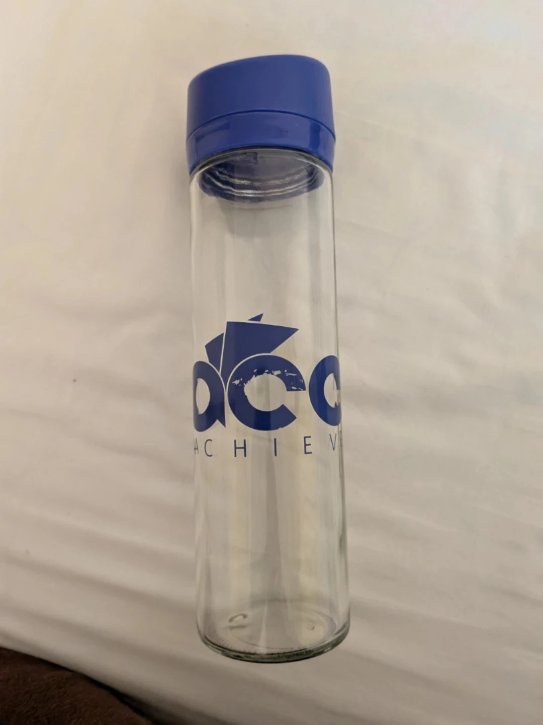 Water Bottle - Blue Lid