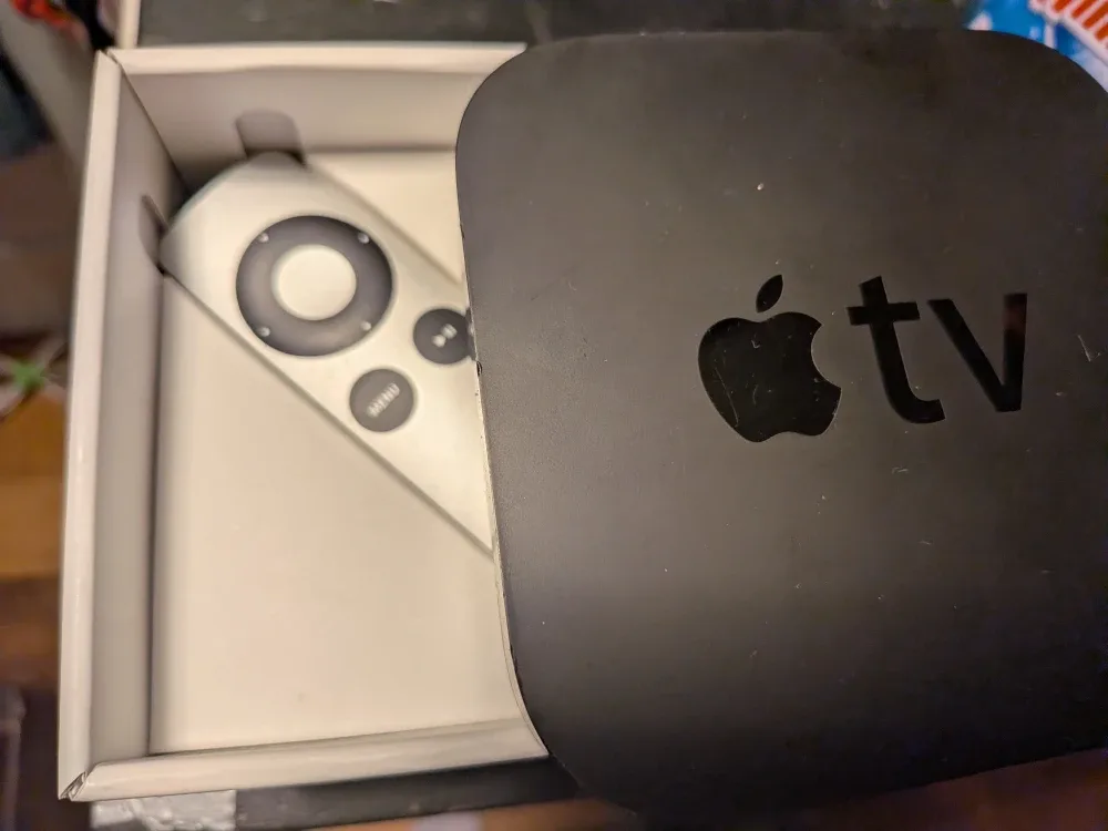 Apple TV 3 with original box