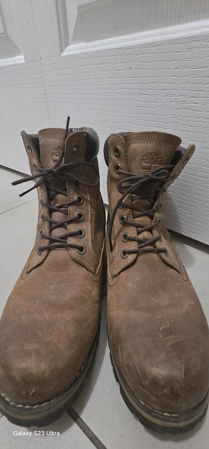 Timberland Brown Leather Boots