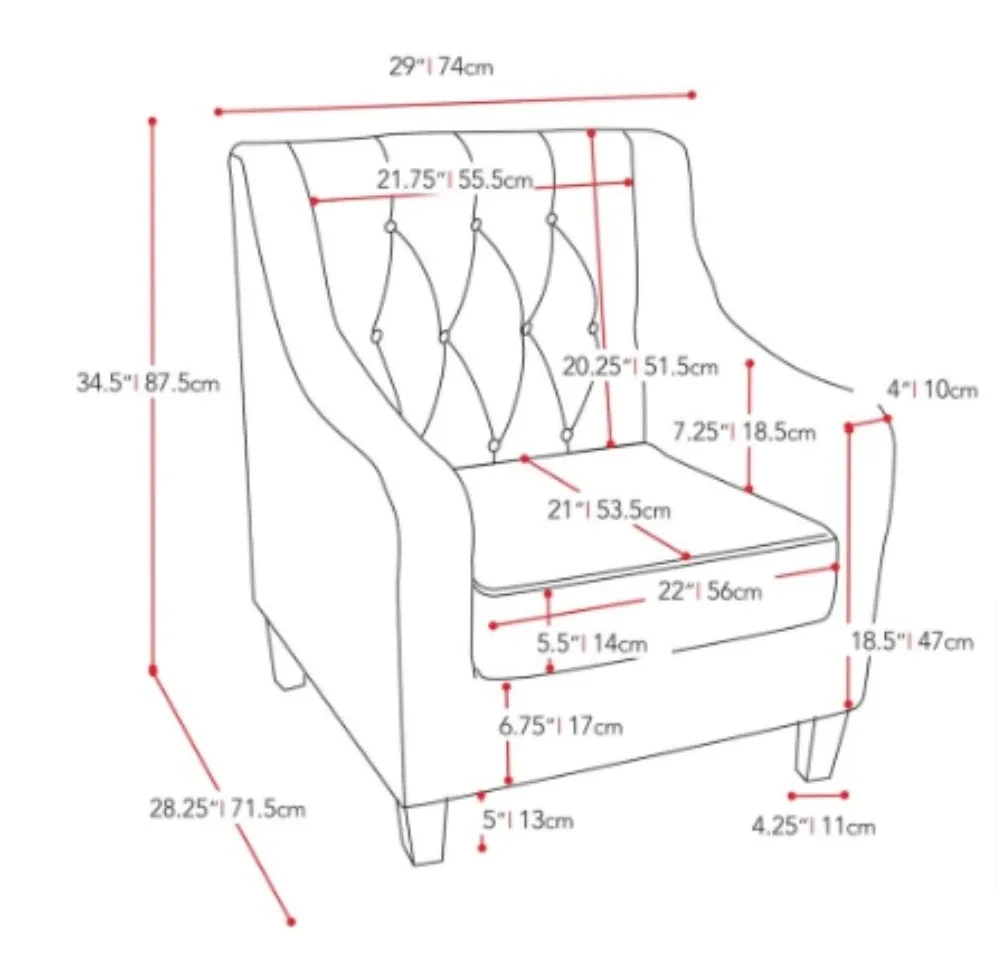 Brown Armchair - Like New image indicator(4)