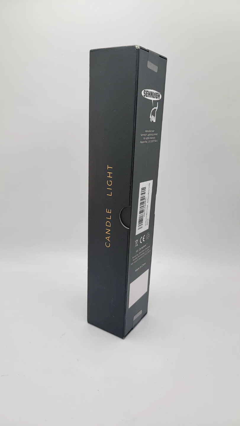 LED Cordless Candle Table Lamp – Rose Gold | Rechargeable - photo 3