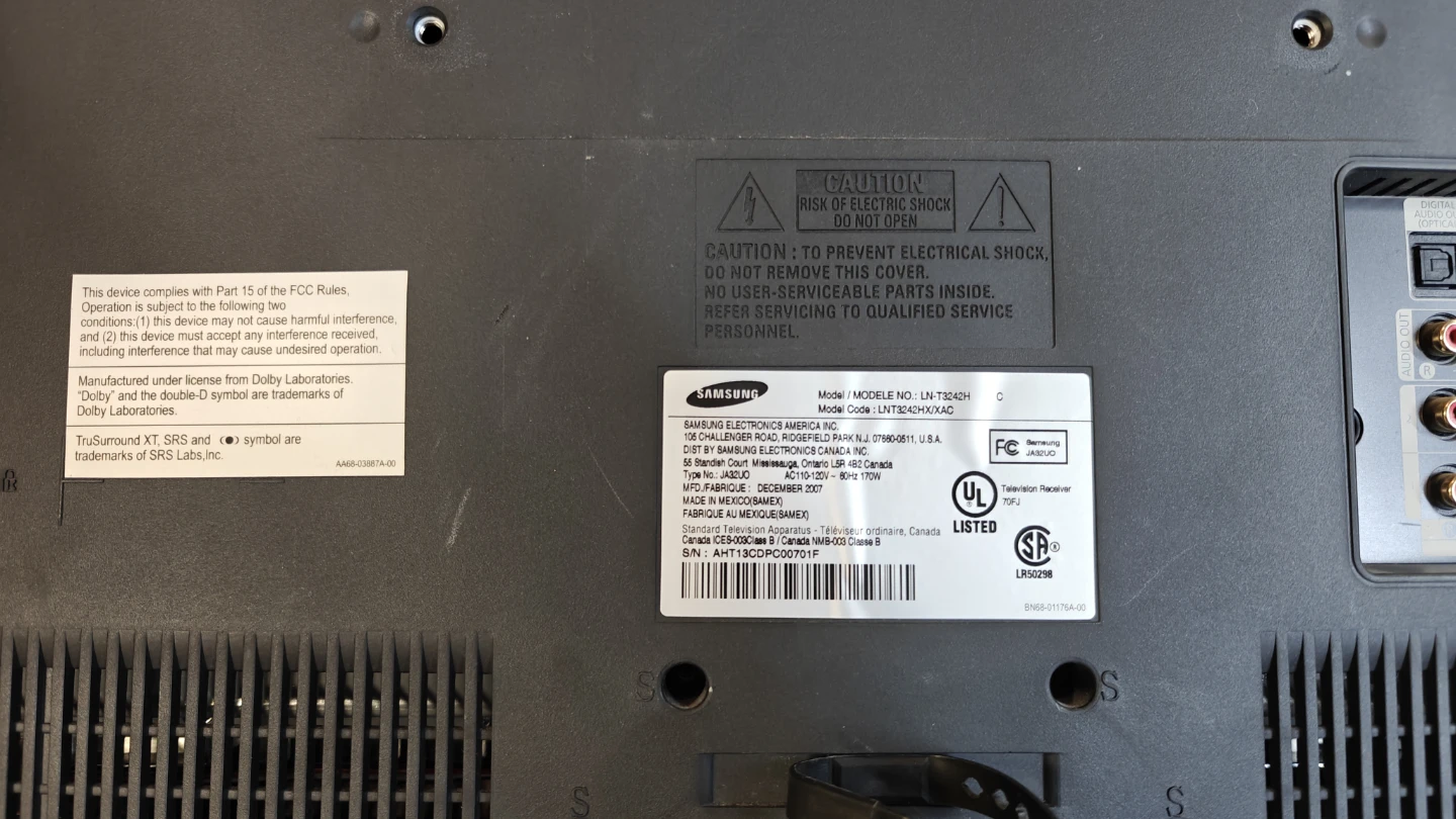 Samsung 32" 720p TV - photo 4