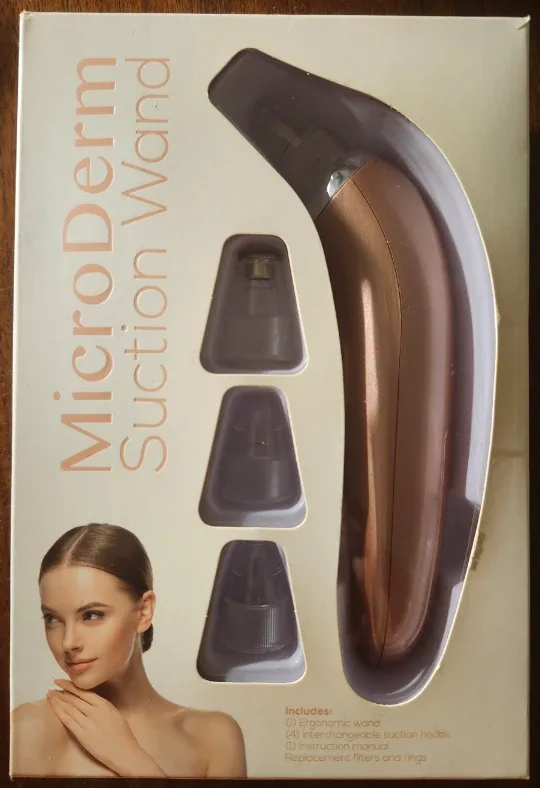 MicroDerm Suction Wand - New in Box!