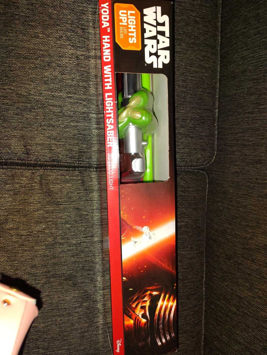 Star Wars Yoda Lights Up! LED Lightsaber & 3D Deco Light Mask - photo 3