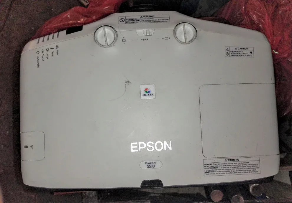Epson PowerLite 5510 Projector image indicator(2)