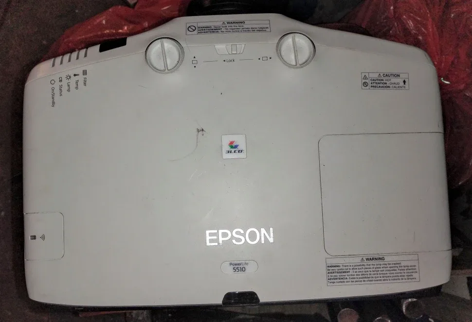 Epson PowerLite 5510 Projector image indicator(4)