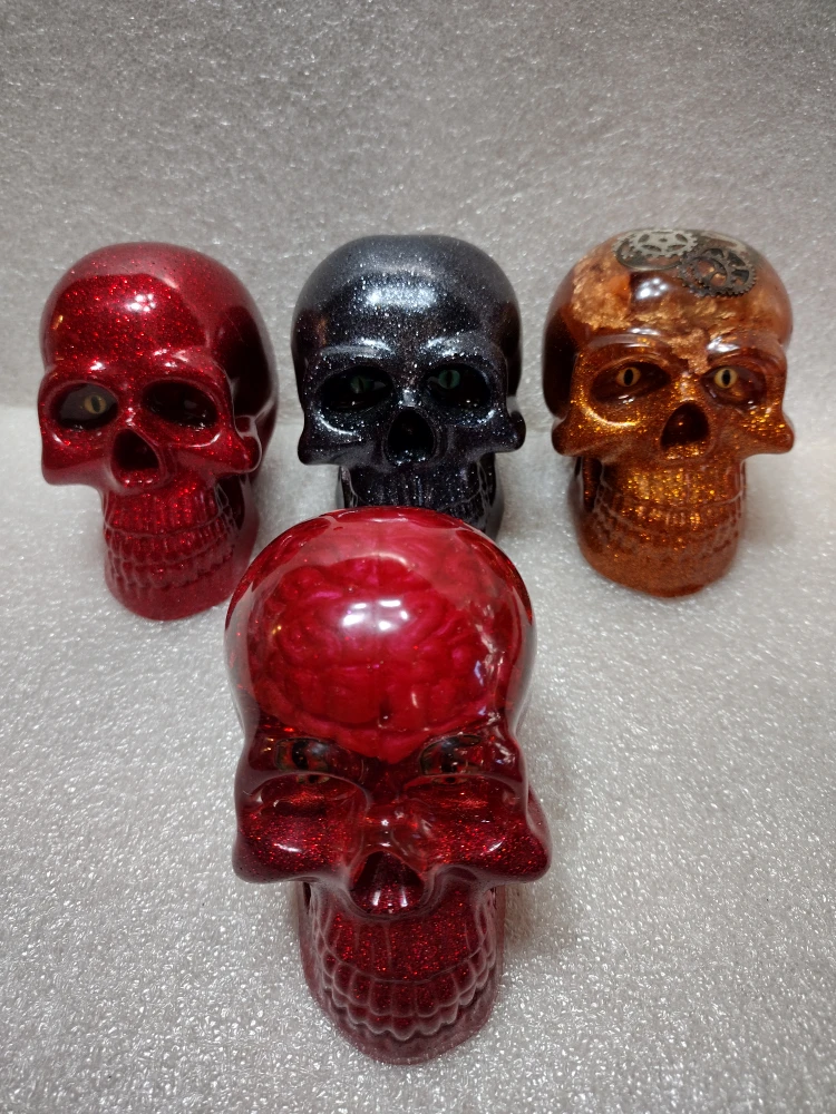 Handmade creepy skulls - photo 2