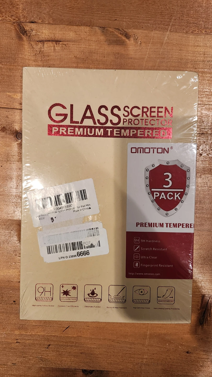 New Omoton iPad Mini Screen Protector (3-Pack)