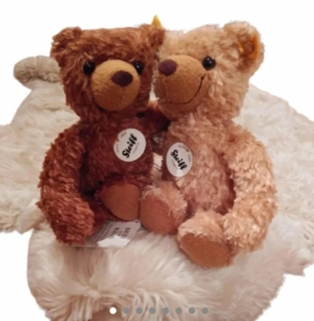 STEIFF 113703 KIMBA & KAI BROWN TAN TEDDY BEARS  PLUSH NWT - photo 5