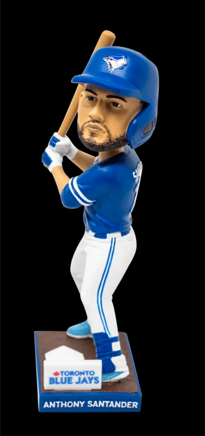 Anthony Santander Blue Jays Bobblehead - New in Box!
