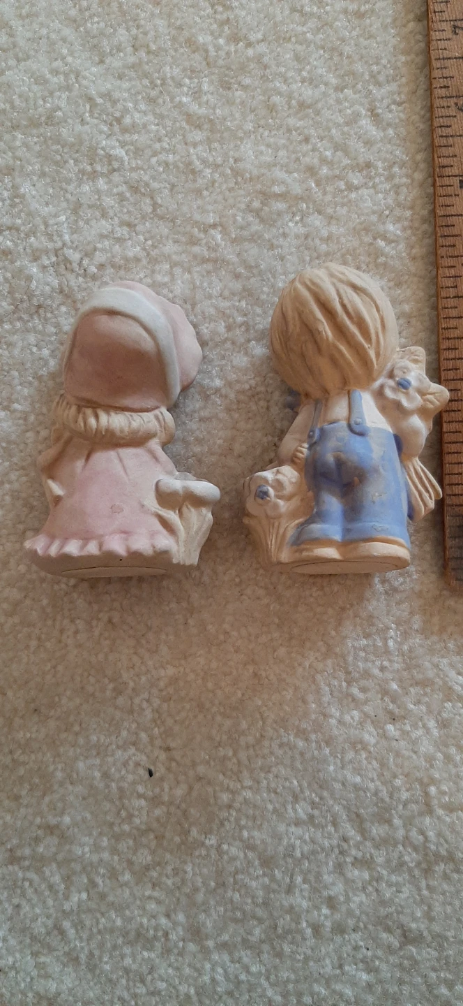 Pair of Vintage Ceramic Figurines - photo 3
