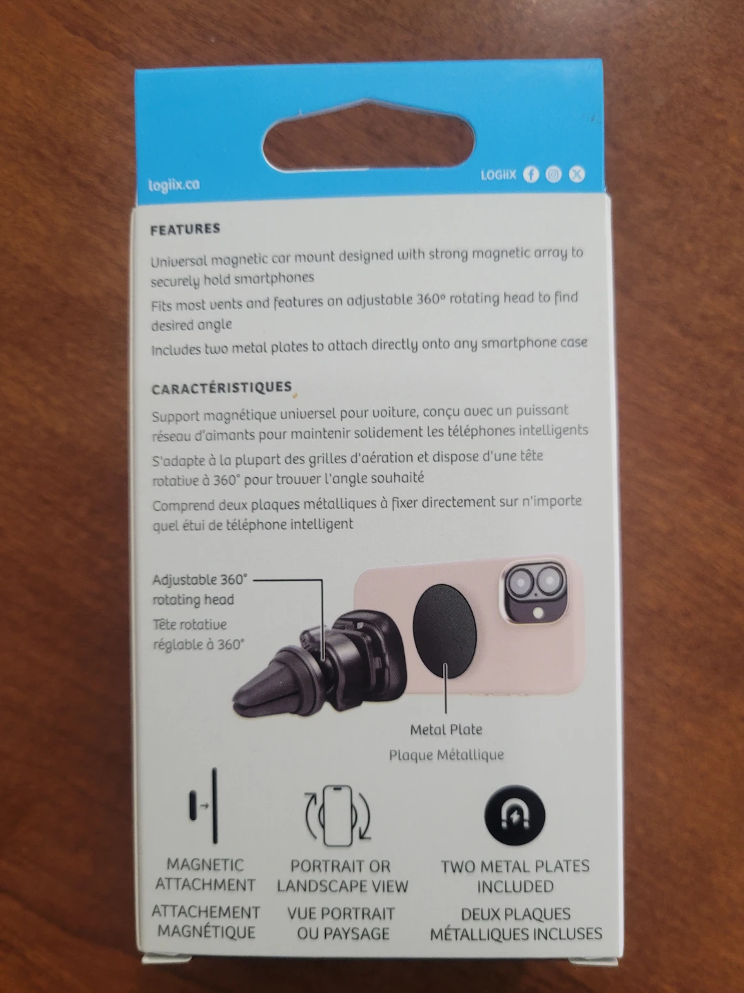 Logiix Vent Mount Classic - Universal Car Mount (New) - photo 3