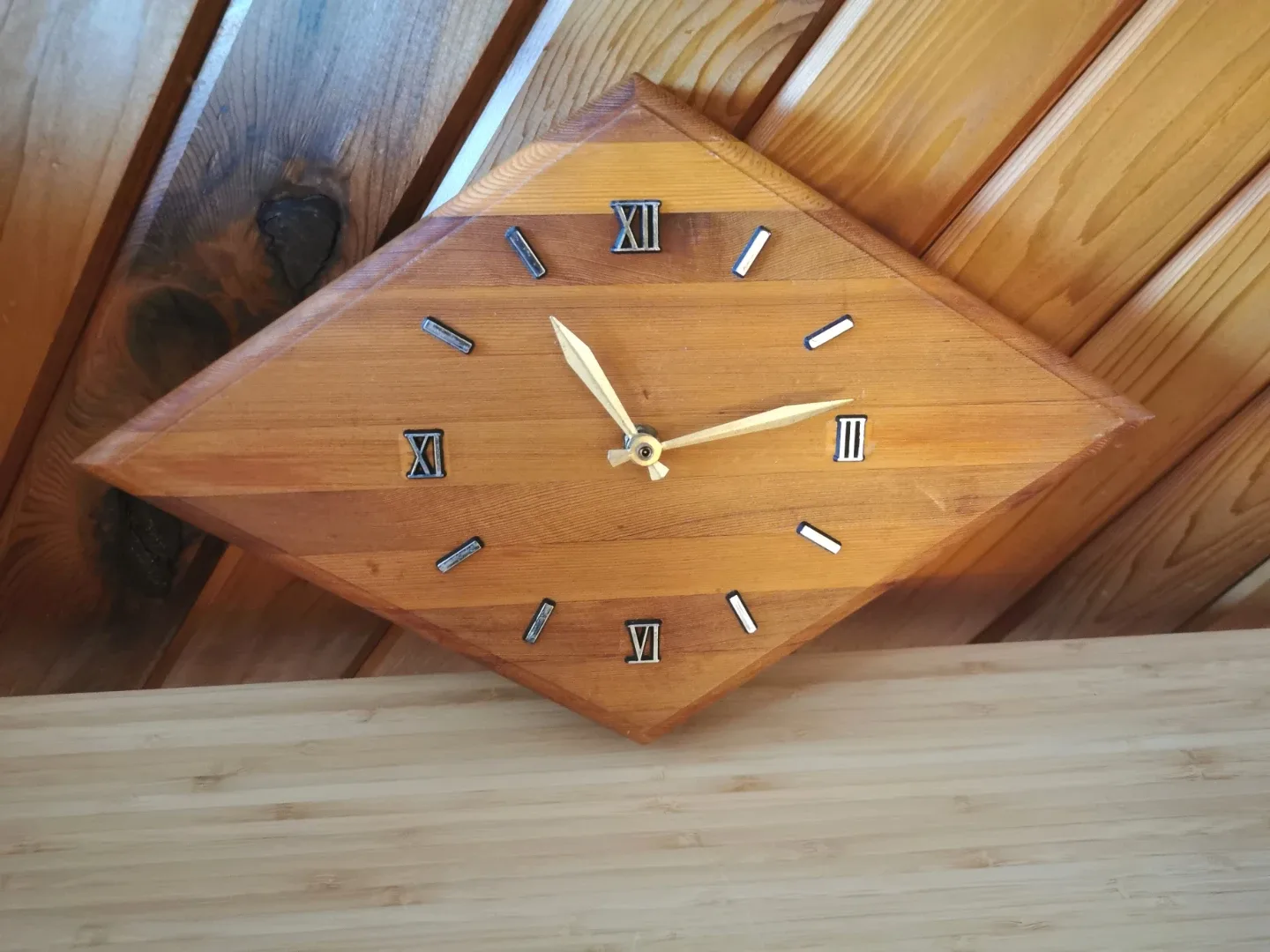 Vintage Handcrafted Clock
