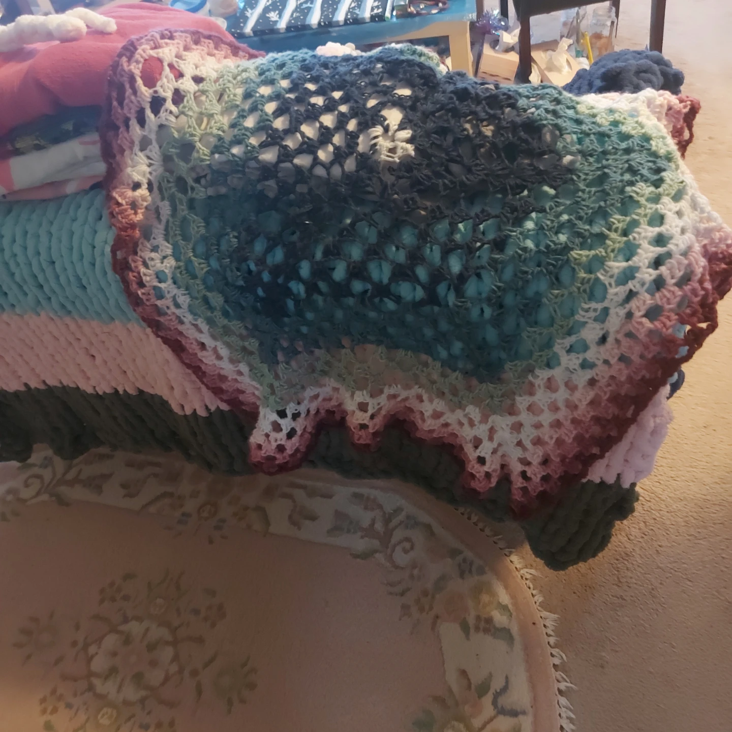 Handmade Crochet Blanket - photo 3