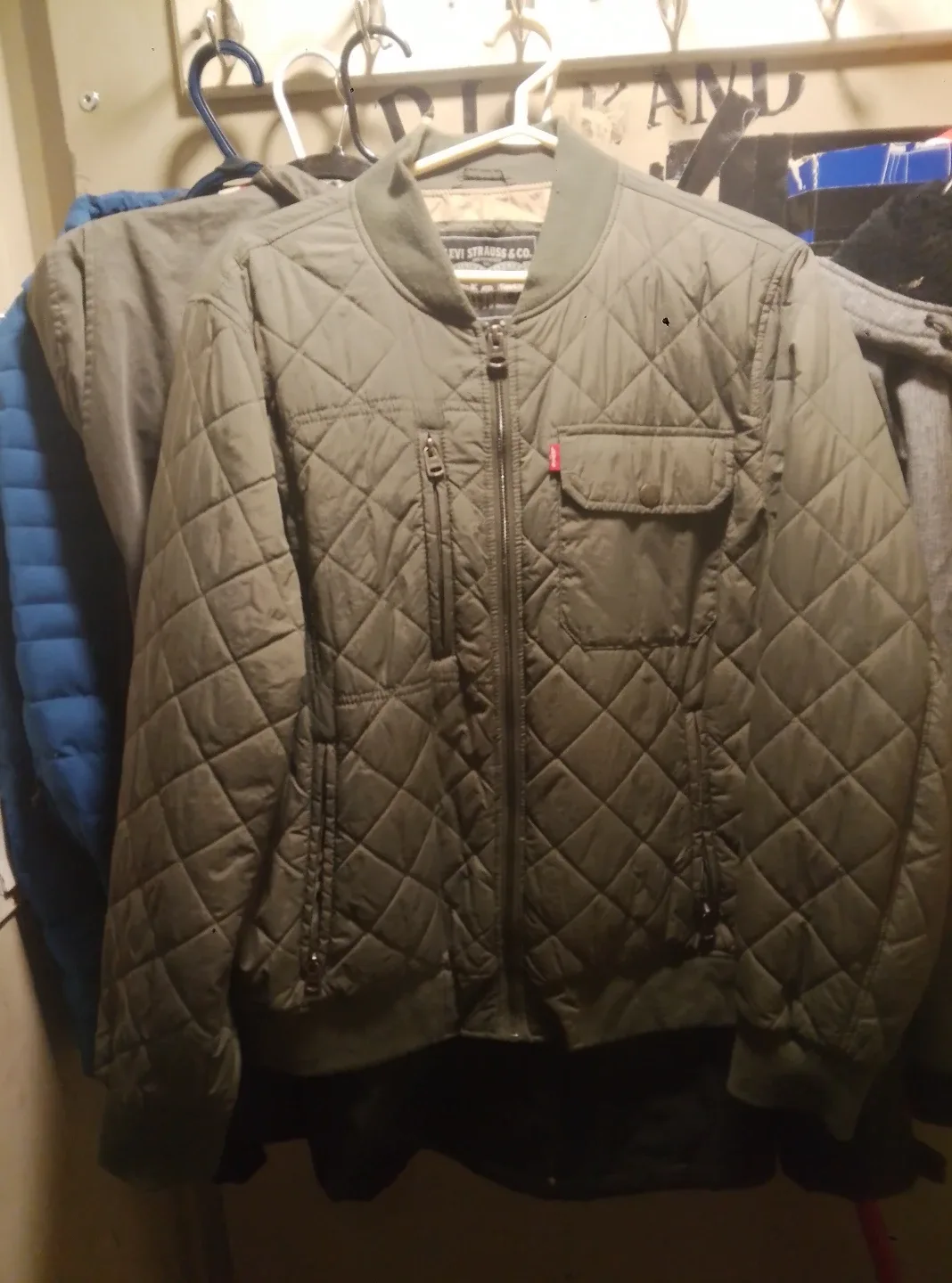 Levi Strauss & Co. Quilted Bomber Jacket