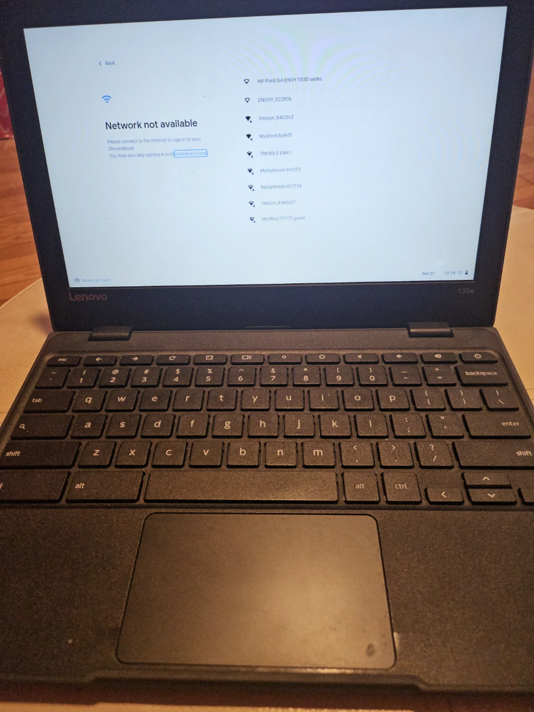 Lenovo Chromebook 100e - 11" Screen, 4GB RAM - photo 3
