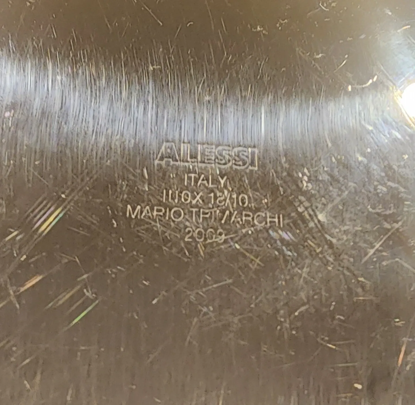 Alessi "La Stanza dello Scirocco" Stainless Steel Bowl image indicator(8)